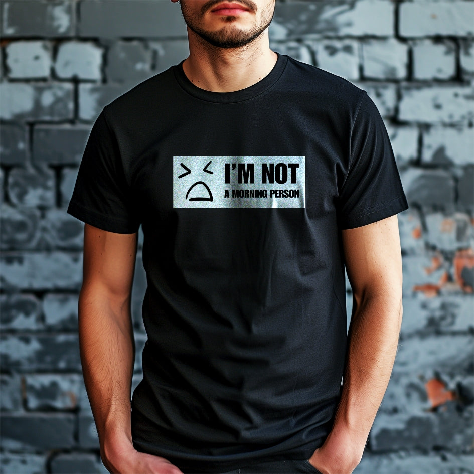 I'm not a morning person póló