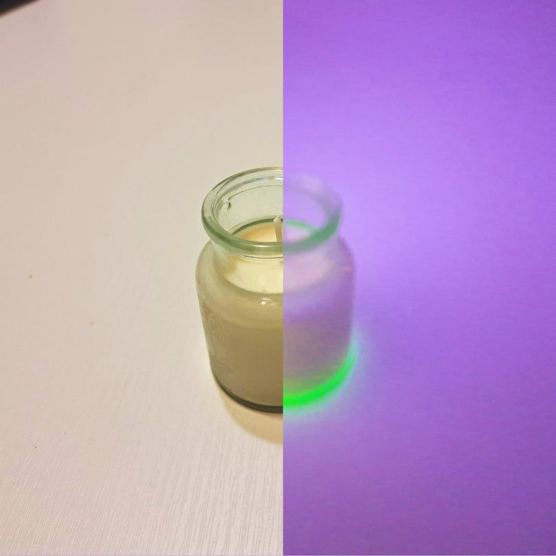 Kouzelná svíčka - ve skleněné lahvičce