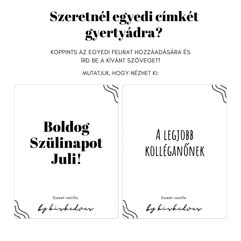 Sweet Vanilla - barna tégelyben, antracit szürke