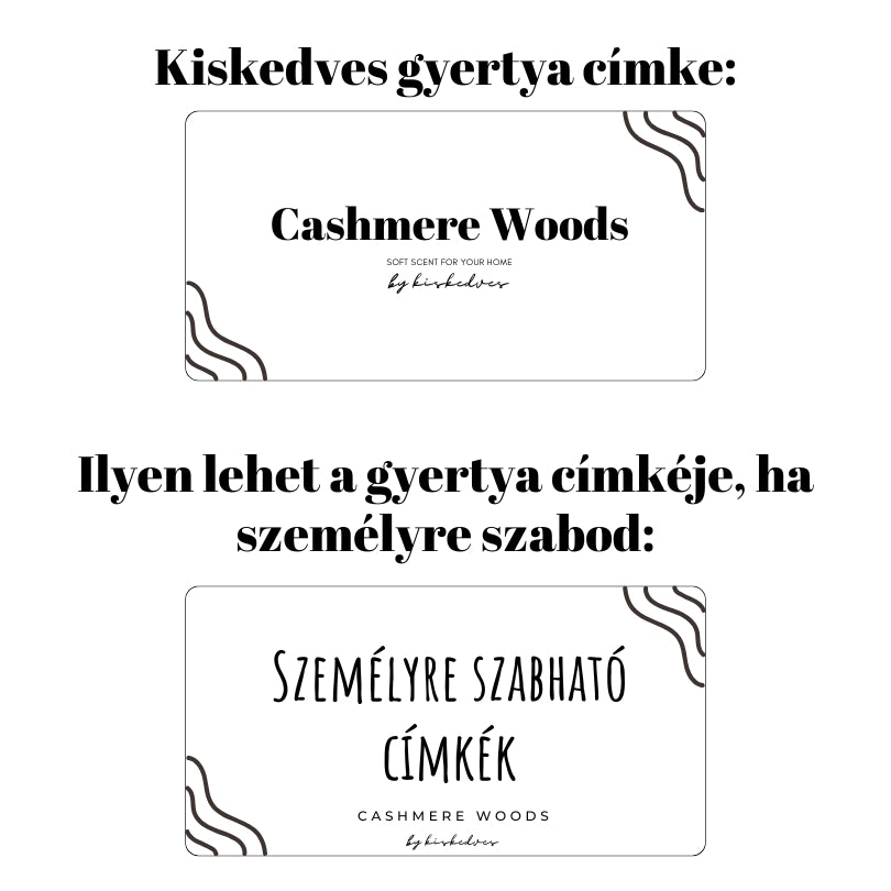Cashmere Woods - üvegtégelyben