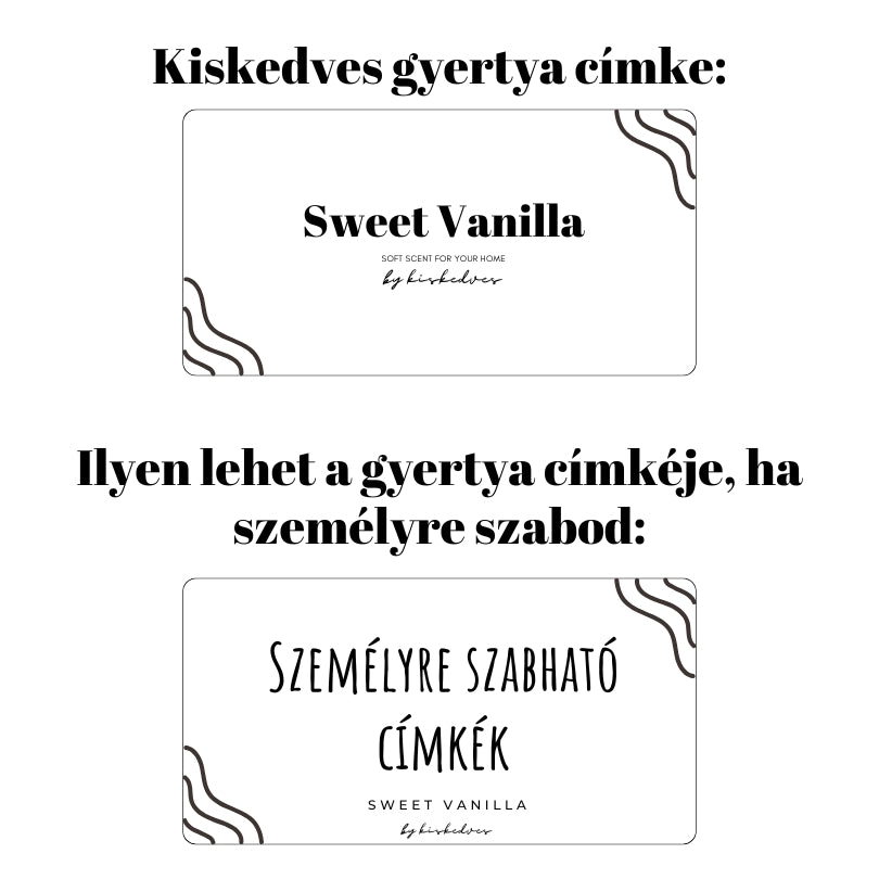 Sweet Vanilla - üvegtégelyben