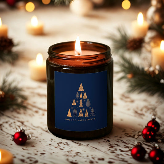 Boldog karĂĄcsonyt - Kiskedves gyertya