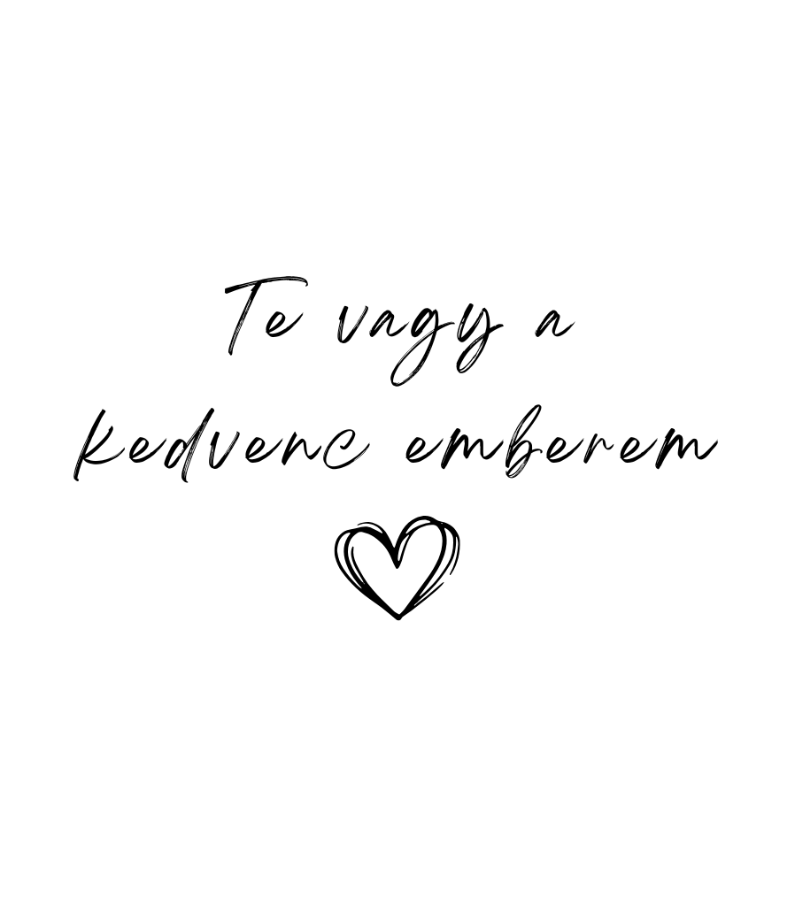 Te vagy a kedvenc emberem - illatgyertya