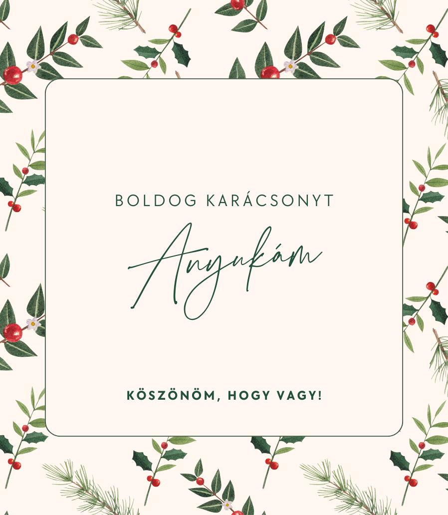 Boldog karácsonyt - személyre szabható gyertya (06)