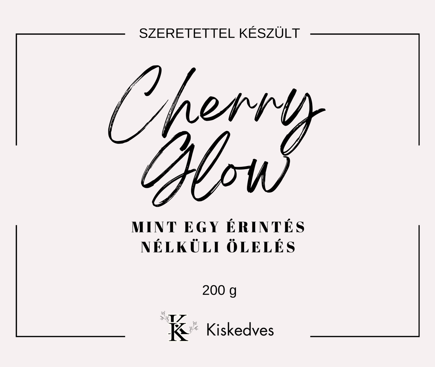 Cseresznye Illatú Gyertya