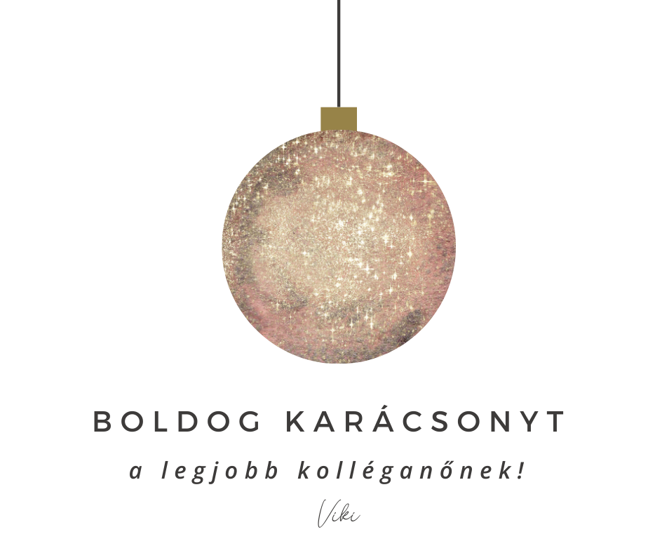 Boldog karácsonyt - személyre szabható gyertya (04)