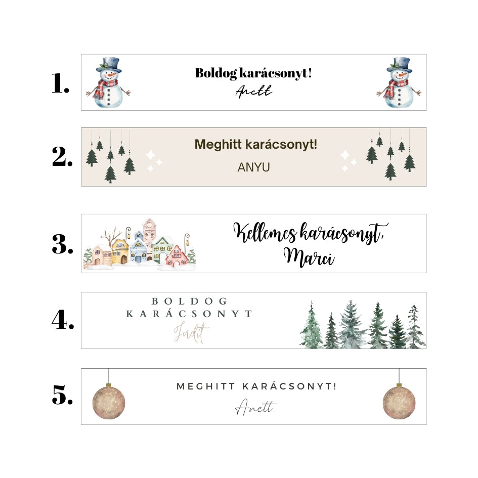 Fémtégelyes személyre szabható gyertya