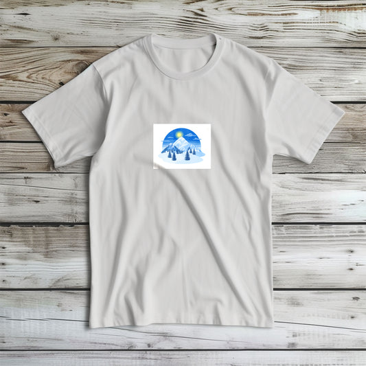 Téli póló - téli tåj