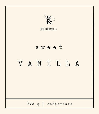Sweet Vanilla - barna tégelyben, antracit szürke