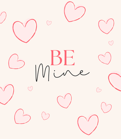 Be mine - gyertya barna tégelyben